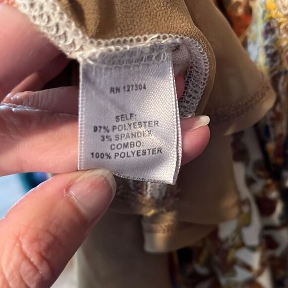 John Mark Mixed Media Sweater Size Medium - Picture 5 of 5